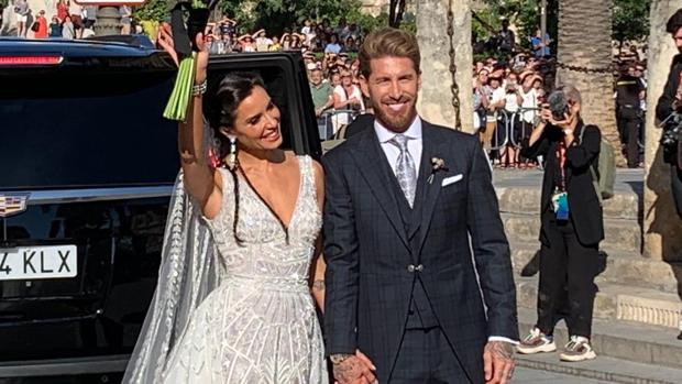 Sergio Ramos y Pilar Rubio ya son marido y mujer